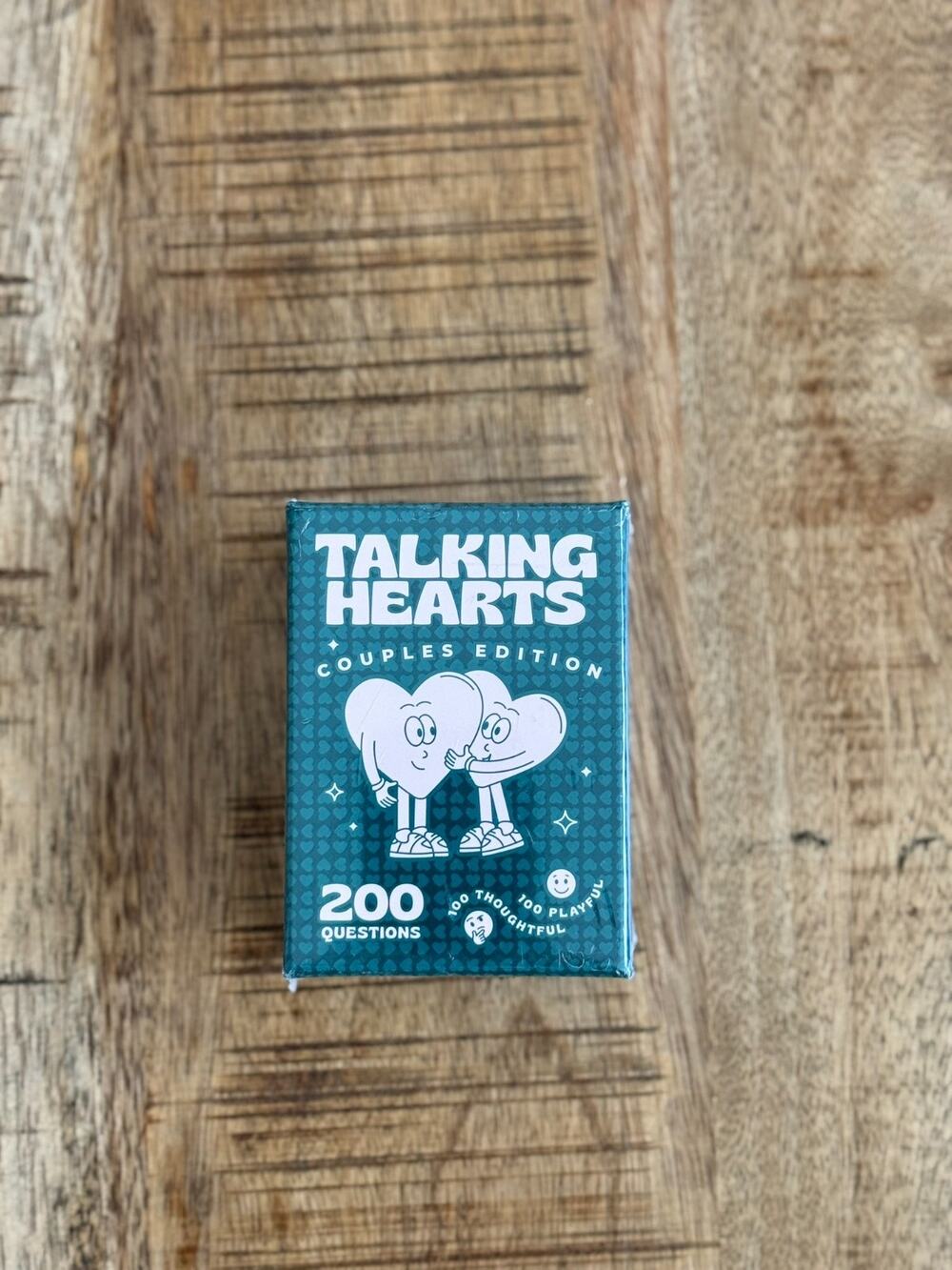 Talking Hearts Couples Edition Card Game 200 Questions Conversation Starter NEW